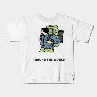 Traveling Is My Passion Kids T-Shirt